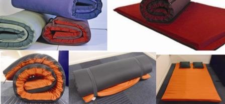 roll up camping bed